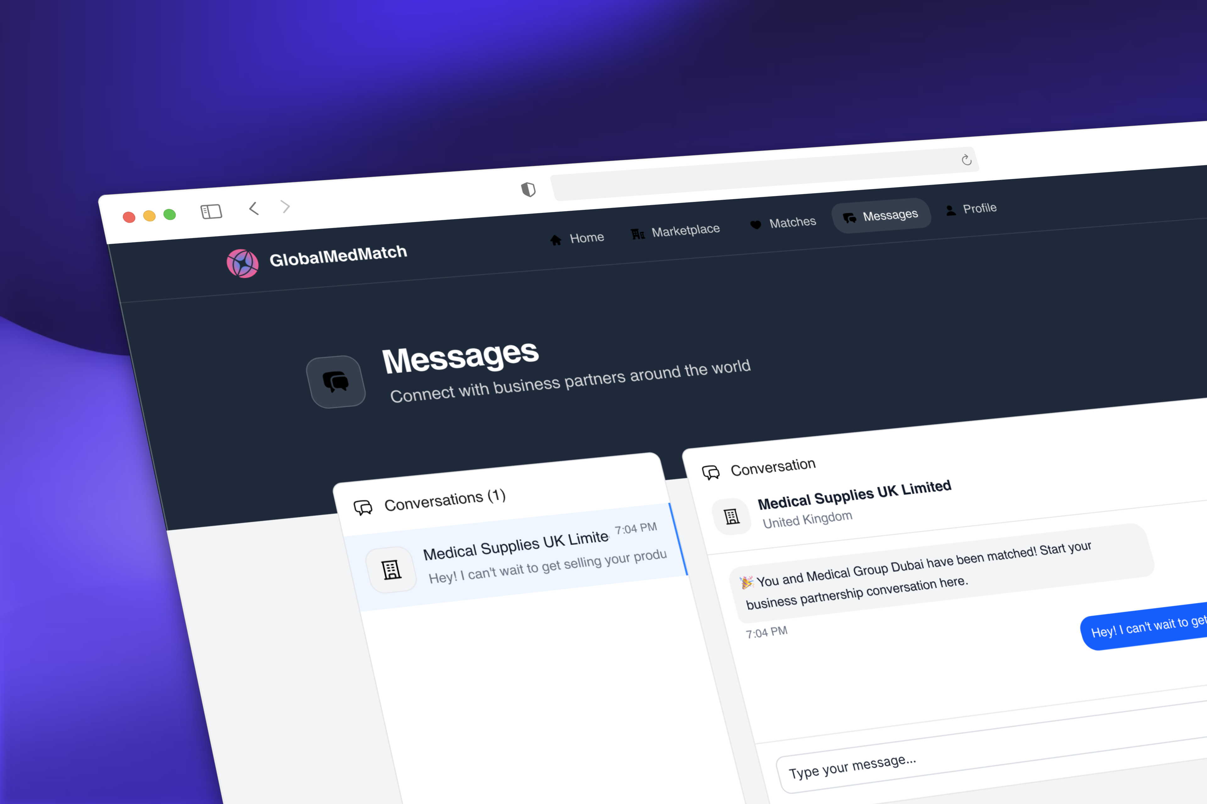 GlobalMedMatch AI Platform - Image 3